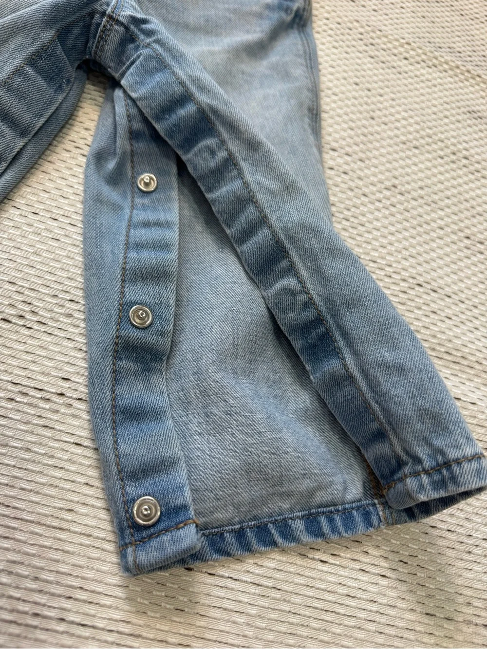 Oshkosh Denim Overalls Girl’s 18M Light Wash Americana Casual Barn Farm
